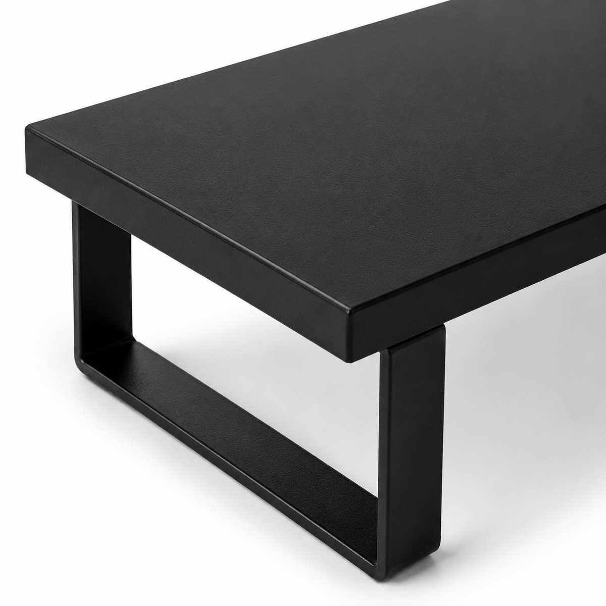 🖤 Desk Upgrade | Premium Metal Monitor Riser | Modern Office Essential