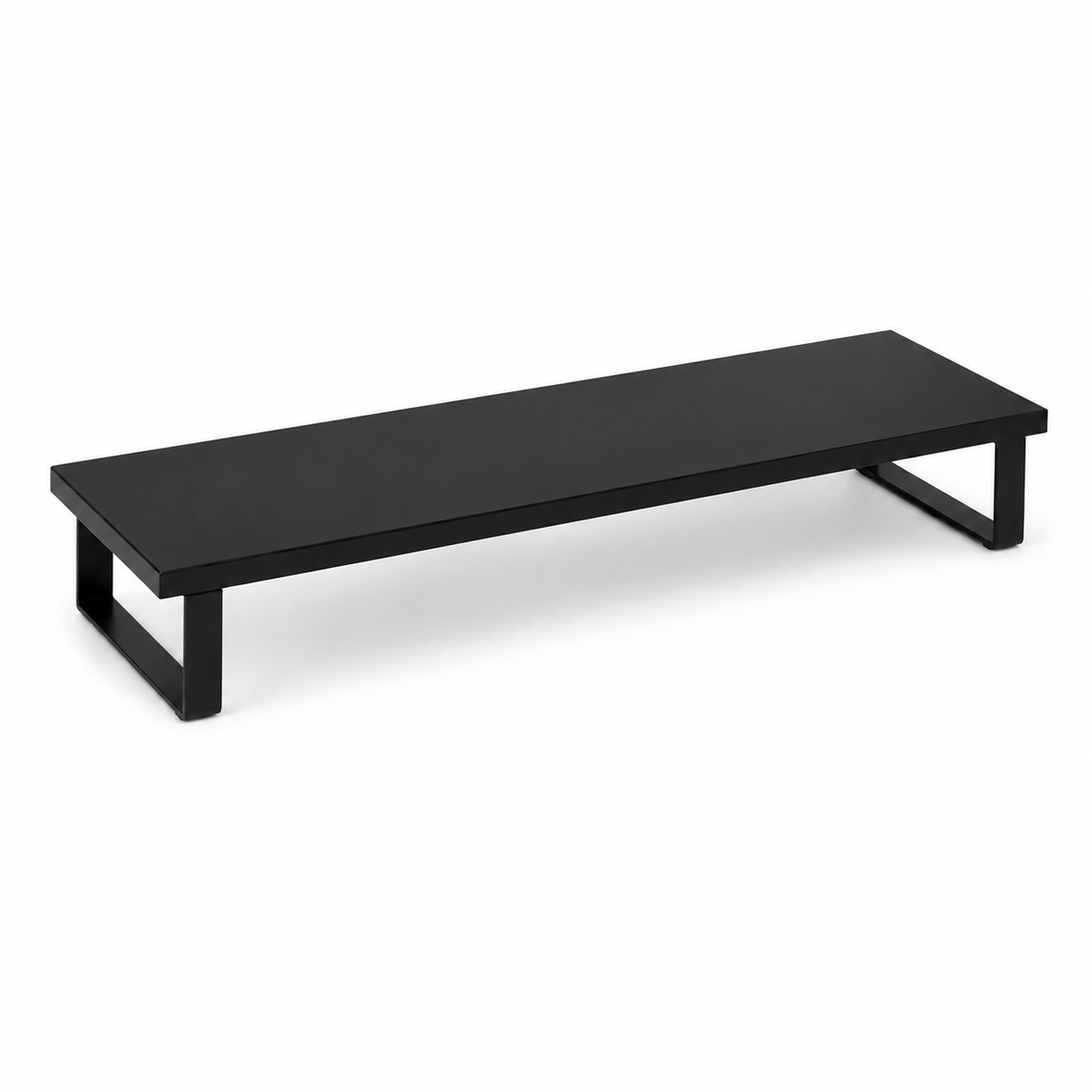 🖤 Desk Upgrade | Premium Metal Monitor Riser | Modern Office Essential
