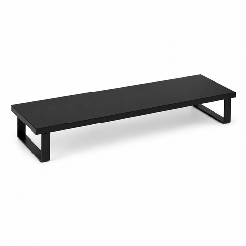🖤 Desk Upgrade | Premium Metal Monitor Riser | Modern Office Essential