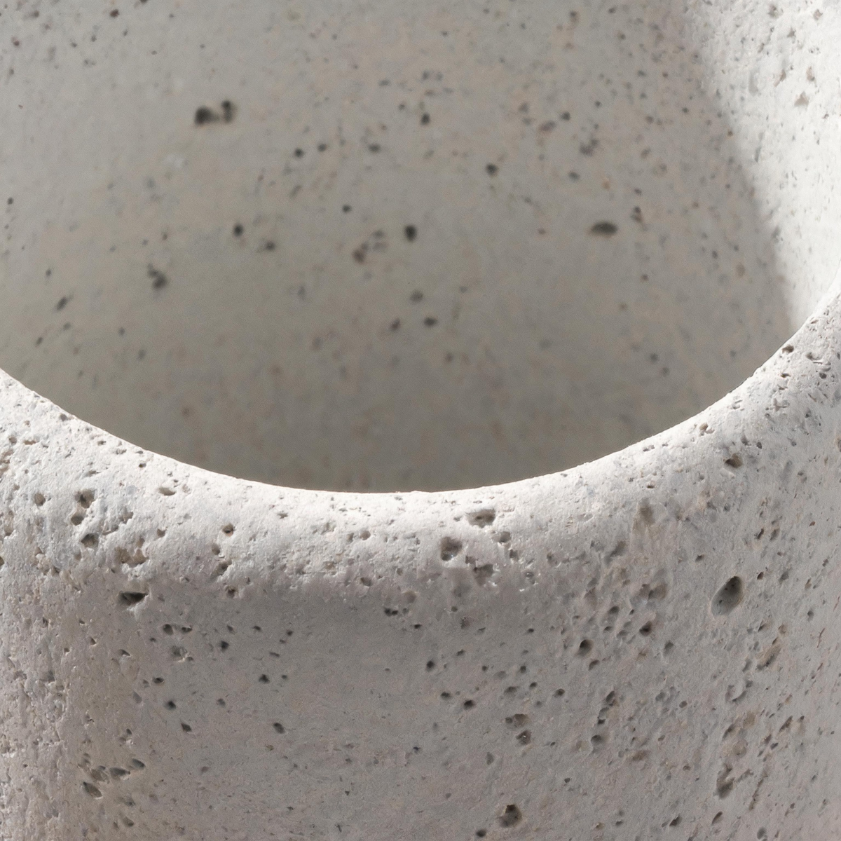 🤍 Gift-Worthy | Stone Texture Desk Decor | Minimal Pencil Holder Charm
